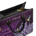 Christianartbag Handbags Out Of Difficulties Grow Miracles 1 Peter 5 10 Hummingbird – Christian apparel for women – Leather T
