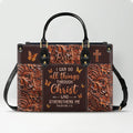 Christianartbag Handbags I Can Do All Things Through Christ Philippians 4 13 Leather – Christian apparel for women – Leather 