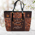 Christianartbag Handbags I Can Do All Things Through Christ Philippians 4 13 Leather – Christian apparel for women