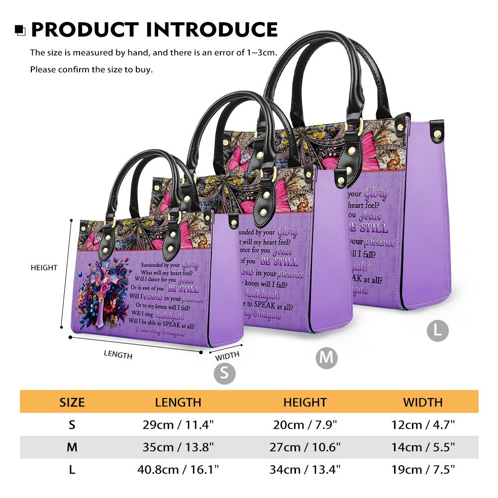 CHRISTIANARTBAG Leather Handbag - Personalized Leather Handbag - Way Maker Miracle – Christian apparel for women – Leather Bi