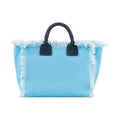 HPSP Handmade Bag Summer New Simple Fashion Design Women's Tassels Dumpling Handbag – Christian apparel for women – Light Blu
