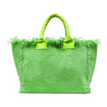HPSP Handmade Bag Summer New Simple Fashion Design Women's Tassels Dumpling Handbag – Christian apparel for women – Green