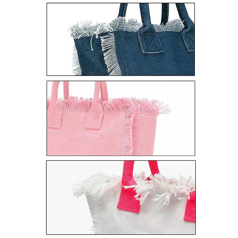 HPSP Handmade Bag Summer New Simple Fashion Design Women's Tassels Dumpling Handbag – Christian apparel for women