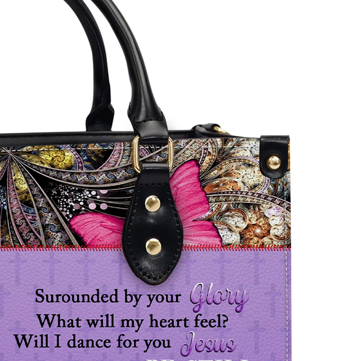 CHRISTIANARTBAG Leather Handbag - Personalized Leather Handbag - Way Maker Miracle – Christian apparel for women – Leather TO