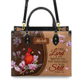 Christianartbag Handbags The Lord Will Fight For You Exodus 14 14 Cardinal Handbag – Christian apparel for women – Leather Bi
