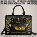 CHRISTIANARTBAG Handbags - Joyful Christian Handbag for Inspirational Women – DISC – Christian apparel for women – Leather Ha