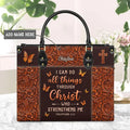 Christianartbag Handbags I Can Do All Things Through Christ Philippians 4 13 Leather – Christian apparel for women