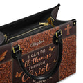 Christianartbag Handbags I Can Do All Things Through Christ Philippians 4 13 Leather – Christian apparel for women