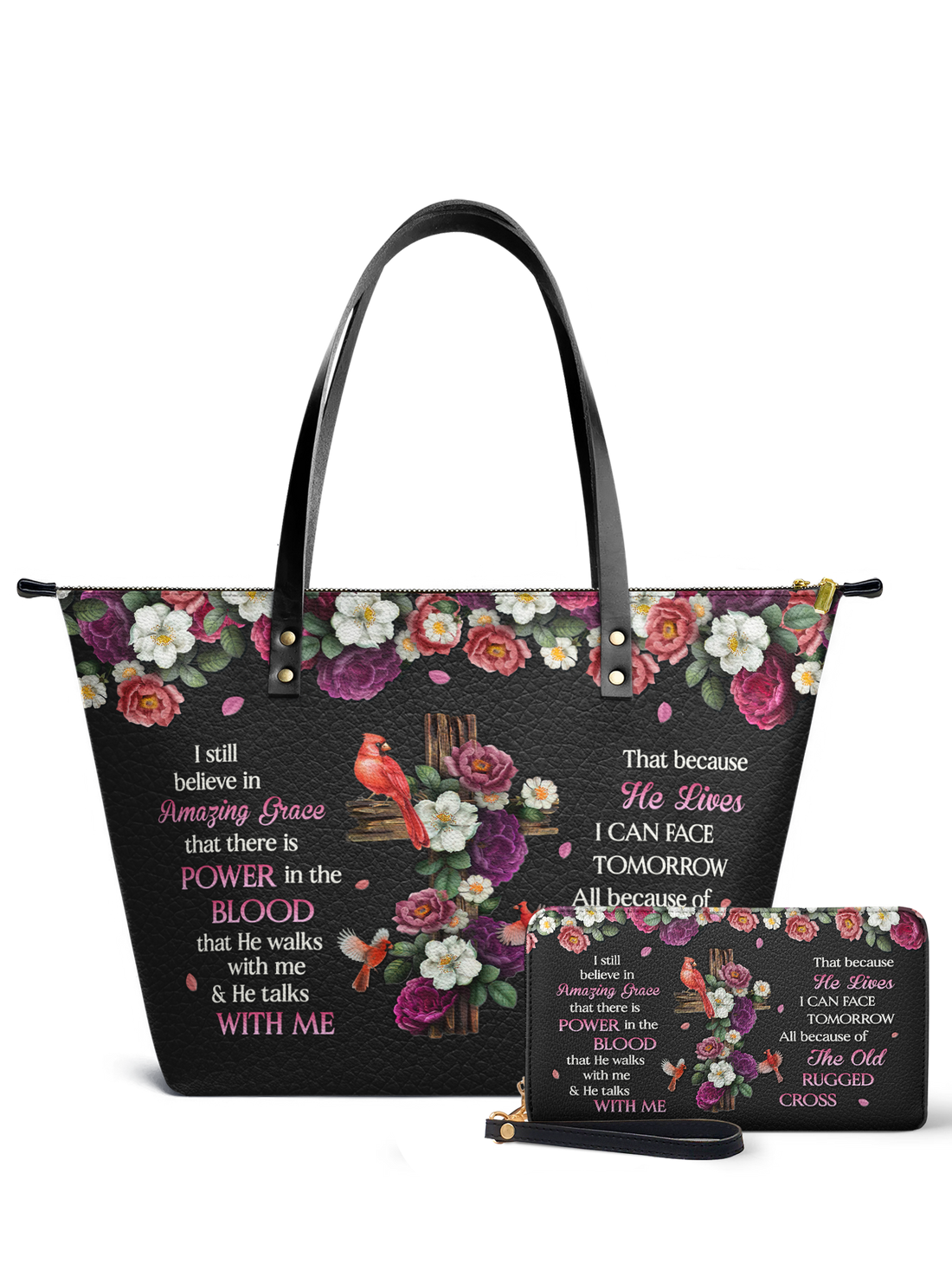 Redeem Leather Tote Bag Deal – Christian apparel for women – Premium Vegan Leather