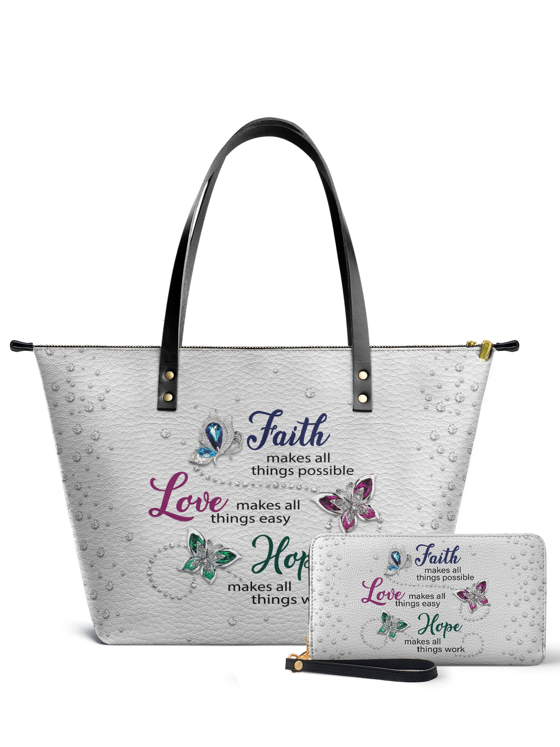 Virtue Leather Tote Bag Deal – Christian apparel for women – Premium Vegan Leather